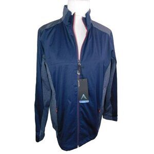 Antigua Size L Large Zip Front Golf Sporty Active Jacket  NWT